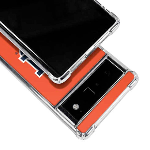 Auburn University Logo Orange Google Pixel 6 Clear Case